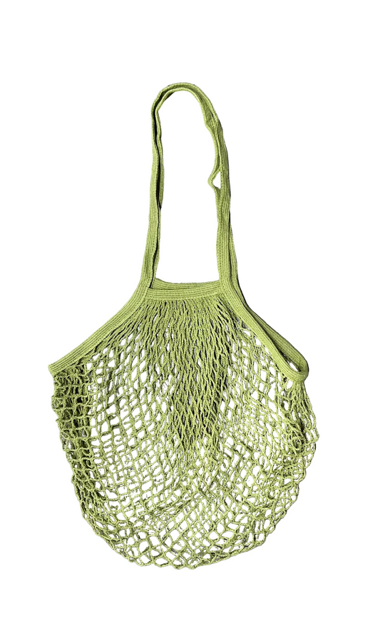 French Net Shopping Bag Sage