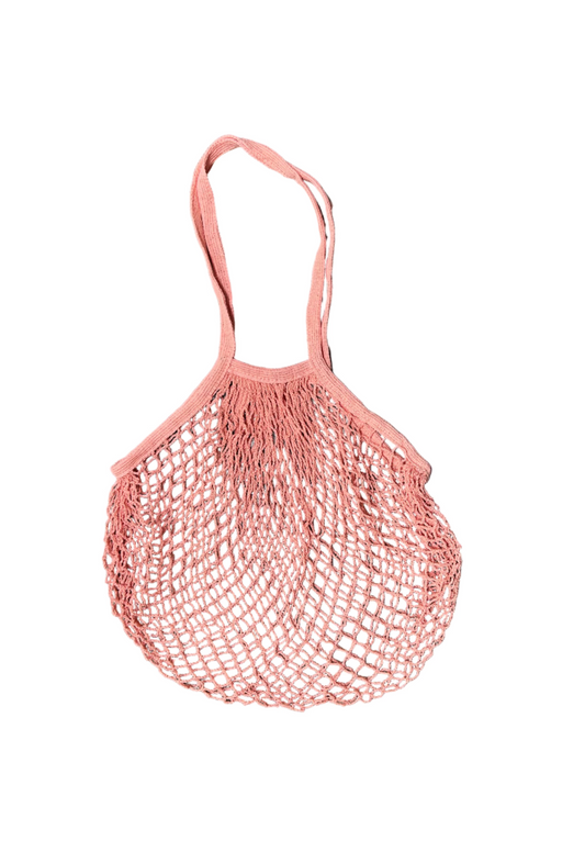 French Net Shopping Bag Blush