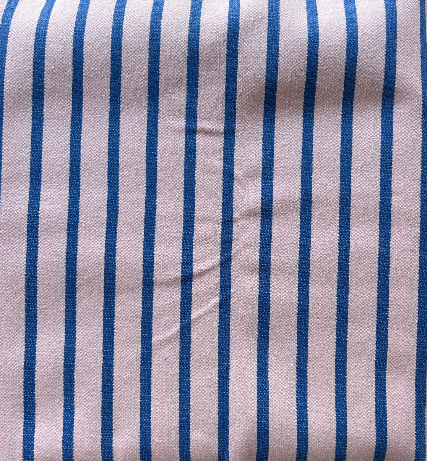 Moroccan Hand Woven Hammam Towel Soft Pink/Indigo