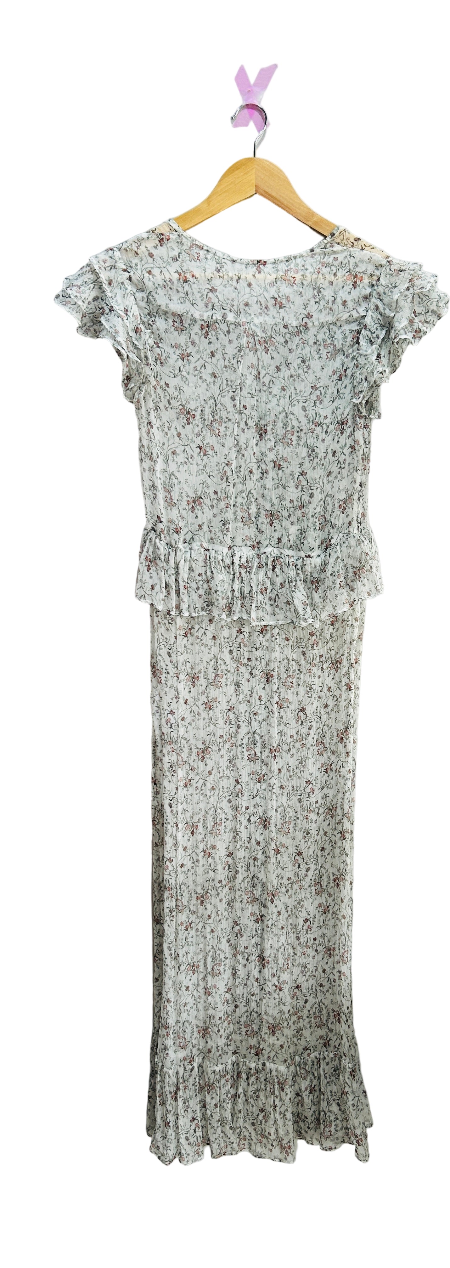 Sir Floral Silk Dress Size 1