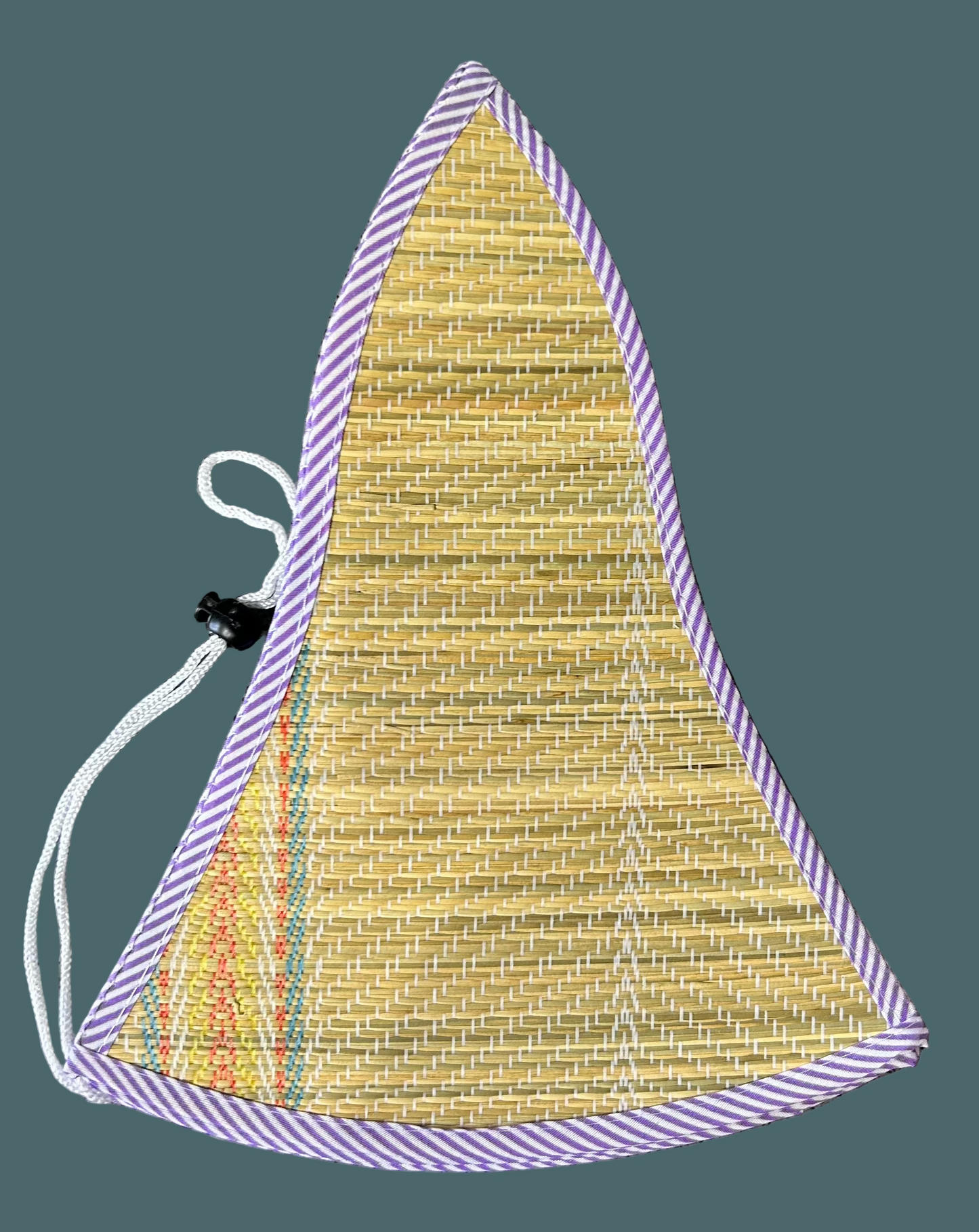 Raffia Travel Sunhats One Size Lilac Gingham