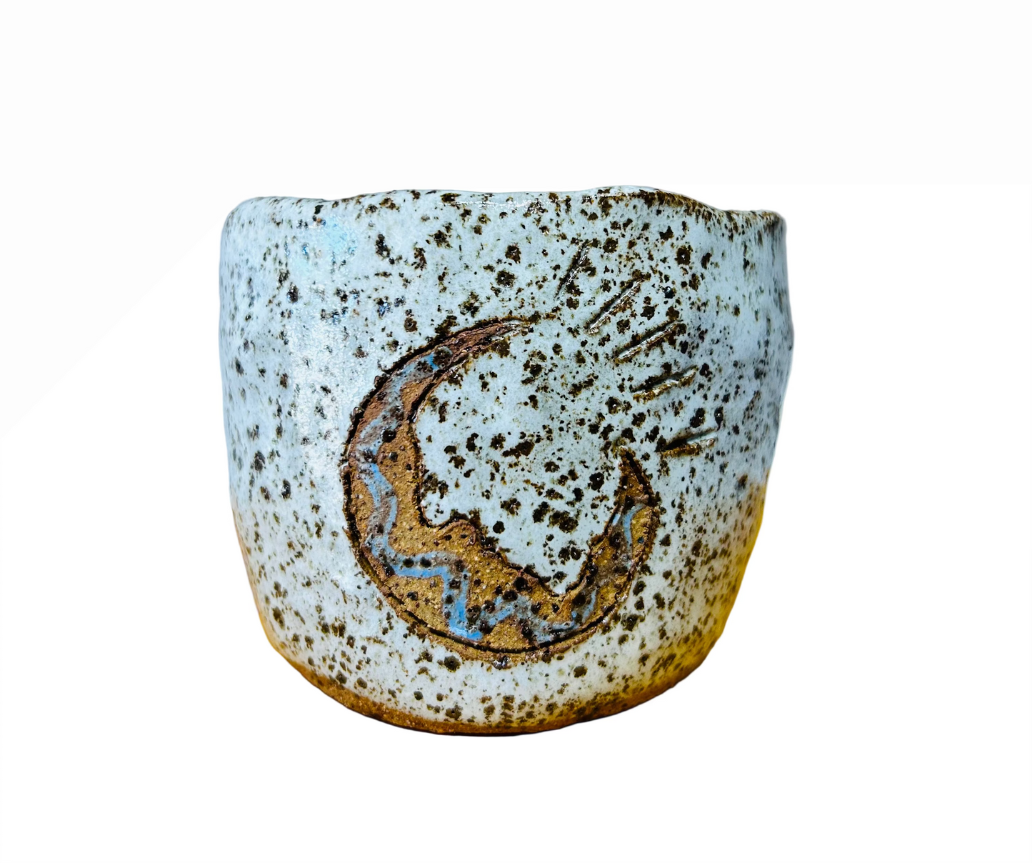 Madi Luschwitz Artist Ceramic Crescent Vessel