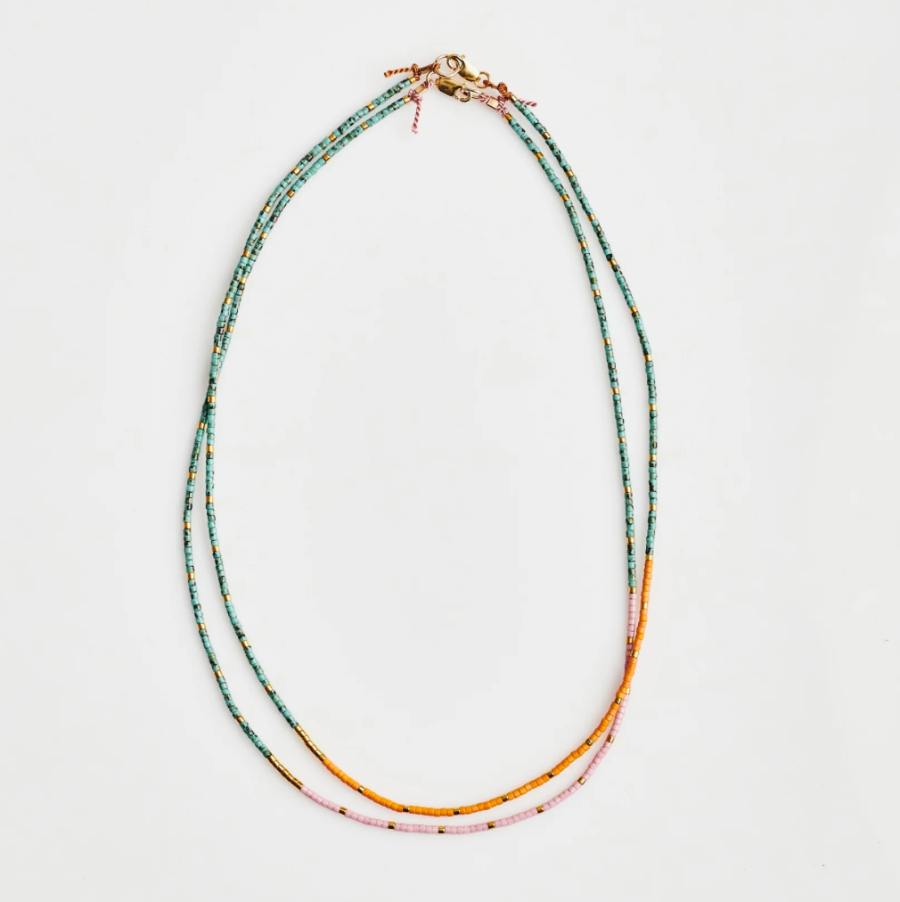 Athena & Co Lavender/Seafoam Dawn Necklace
