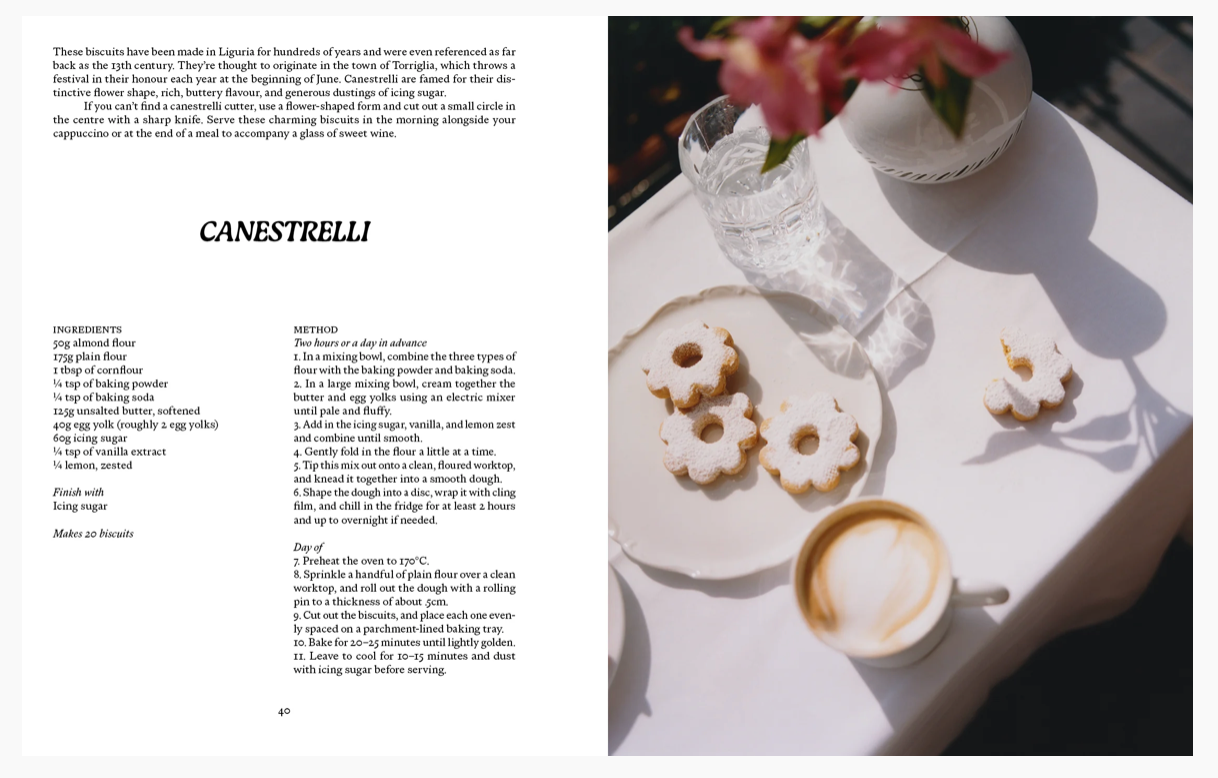 Apartamento Liguria Recipes and Wanderings