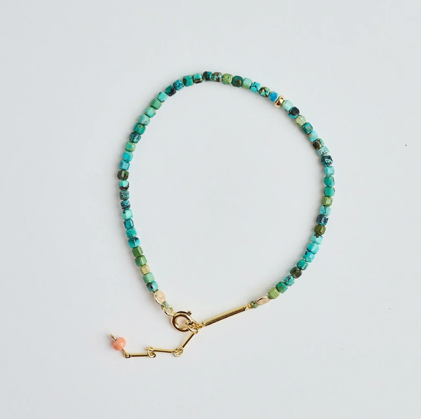 Athena & Co Polly Green Turquoise Bracelet
