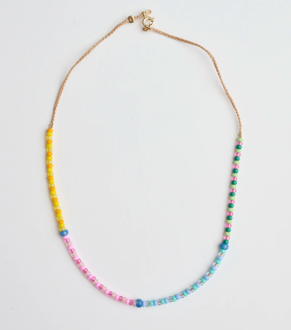 Athena & Co Multi Coral Reef Necklace