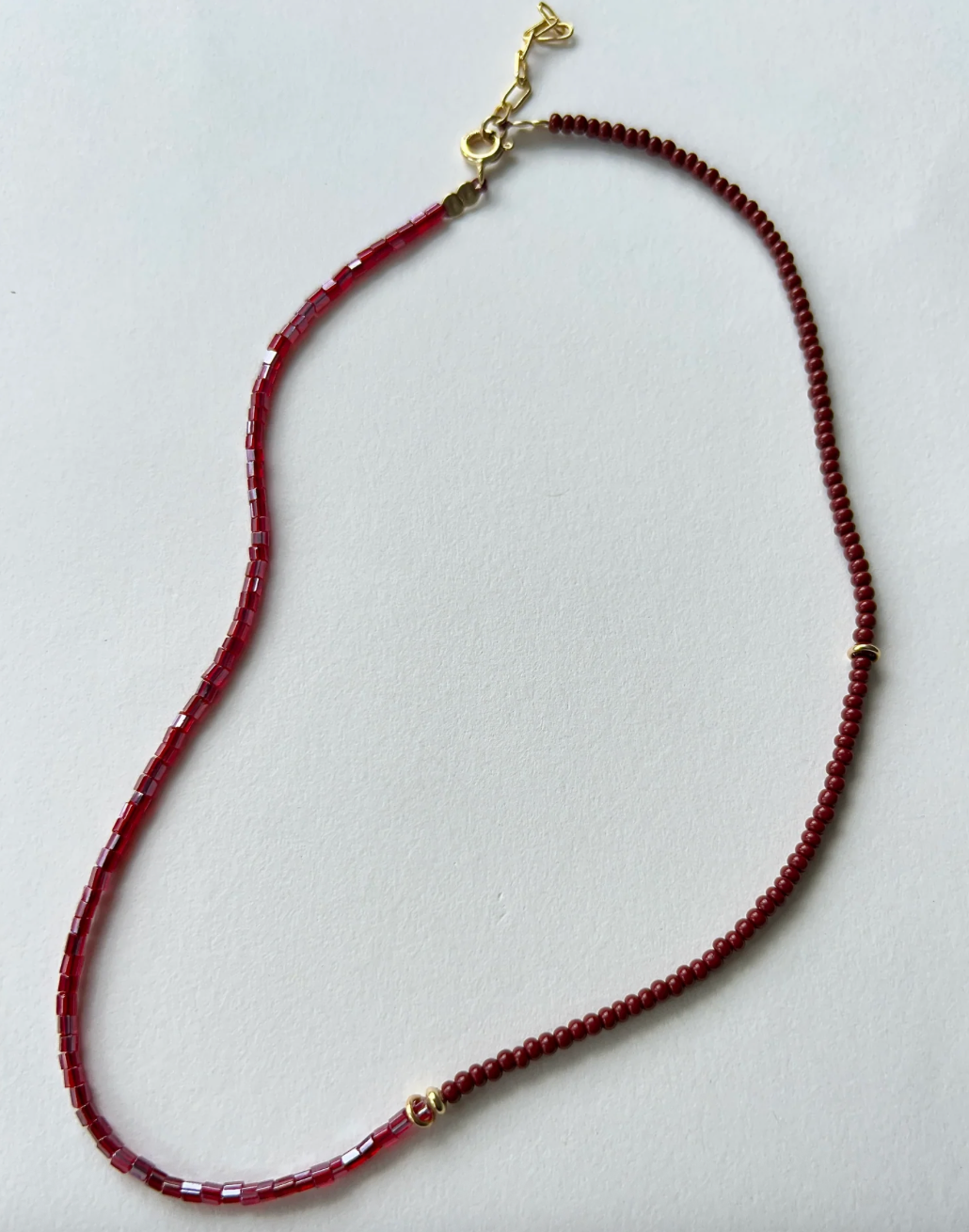 Athena & Co Mahogany Reflects Necklace