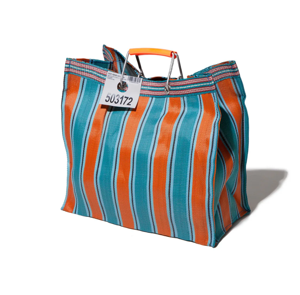 Puebco Orange/Blue Recycled Square Bag
