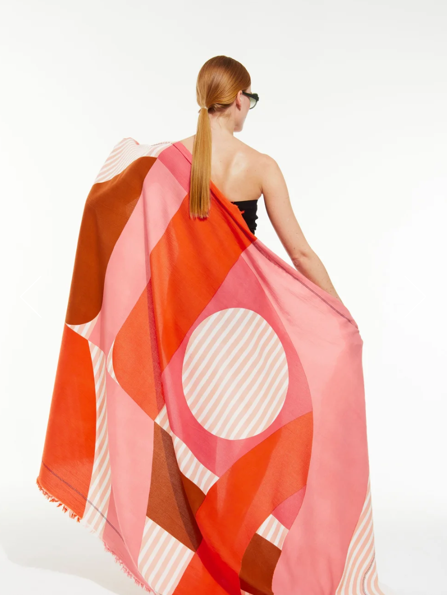 Maposie Vision Orange XL Beach Towel