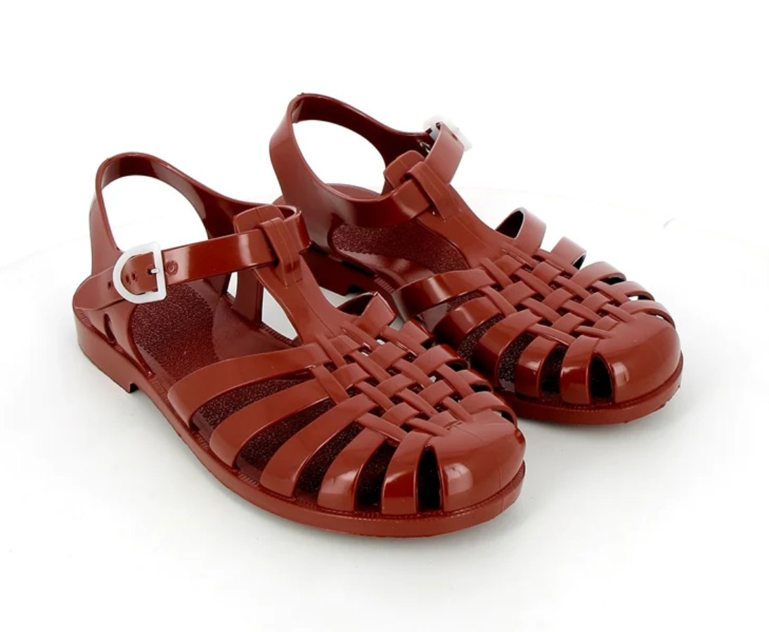 French Sun Sandals Terracotta