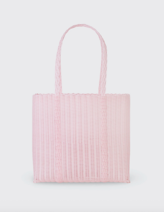 Rayas Large Blush Woven Basket