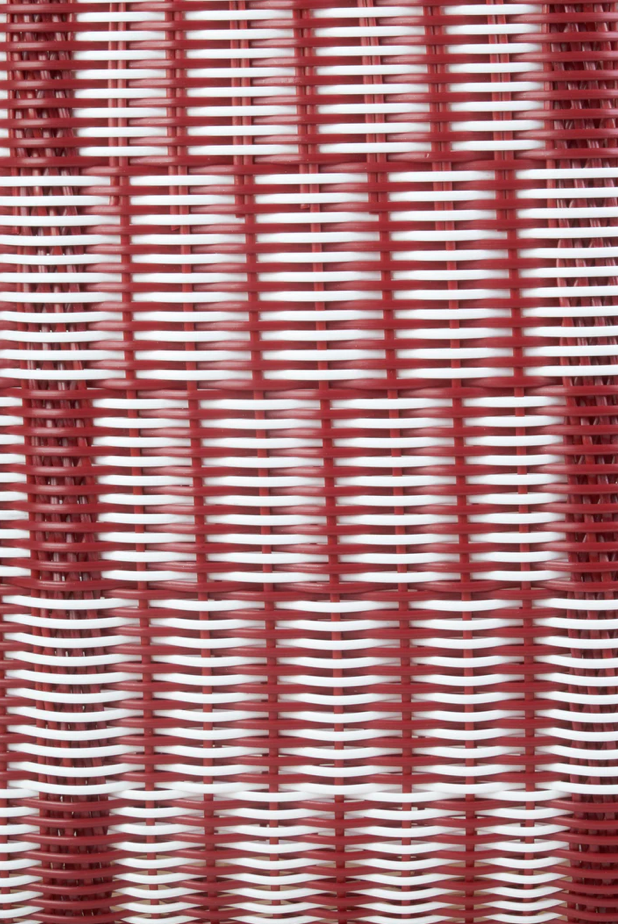 Rayas Large Panna Cotta Woven Basket