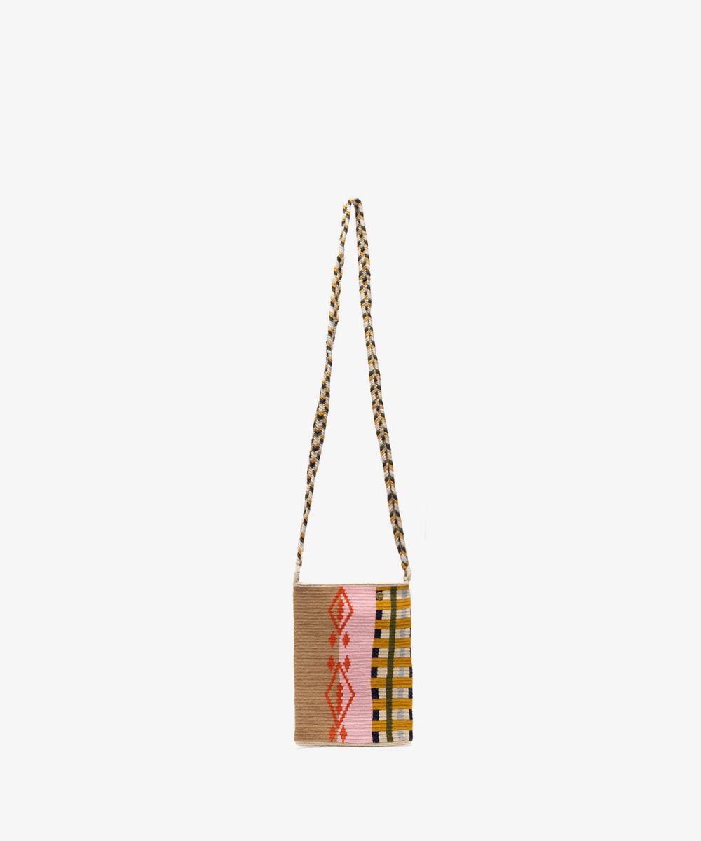 Guanabana Light Pink/Beige Cockatoo Opera Bag