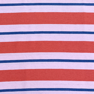 Moroccan Hand Woven Hammam Towel Soft Pink/Sunset/Indigo