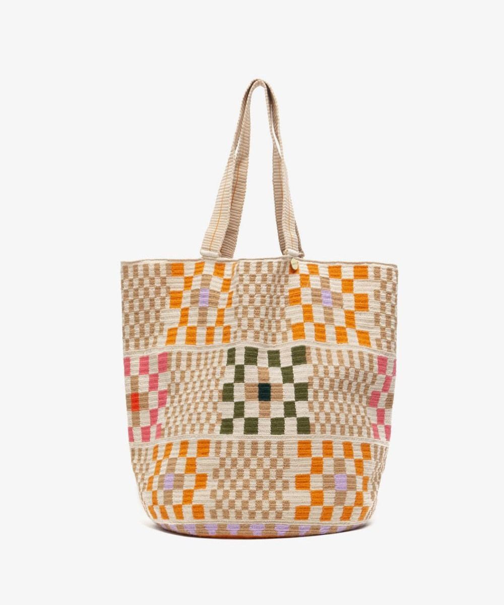 Guanabana Pink/Beige Canada Tote