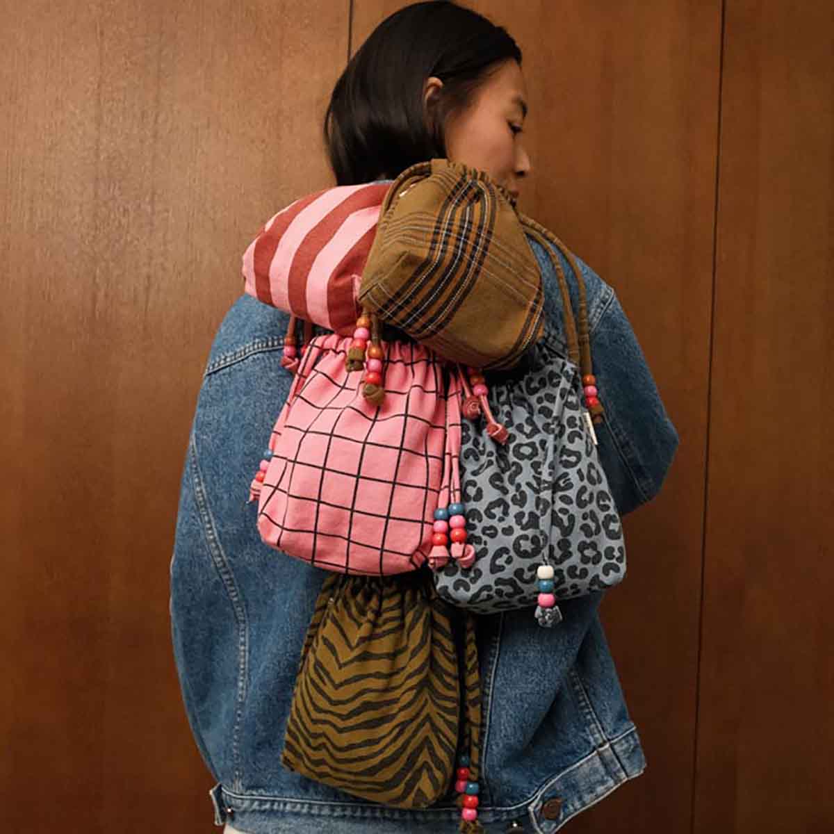 BILLIE BAG ZEBRA OLIVE