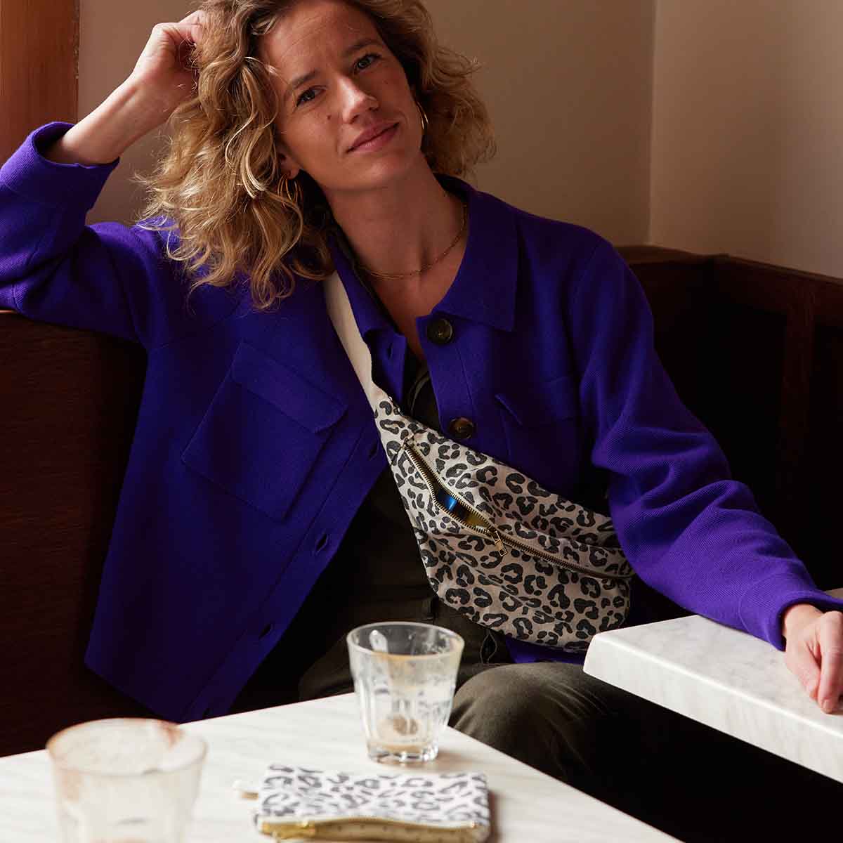 WOMEN BUM BAG GRAOU GREIGE: Graou