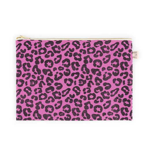 LILI FLAT POUCH GRAOU ORCHID: ORCHID / GRAOU