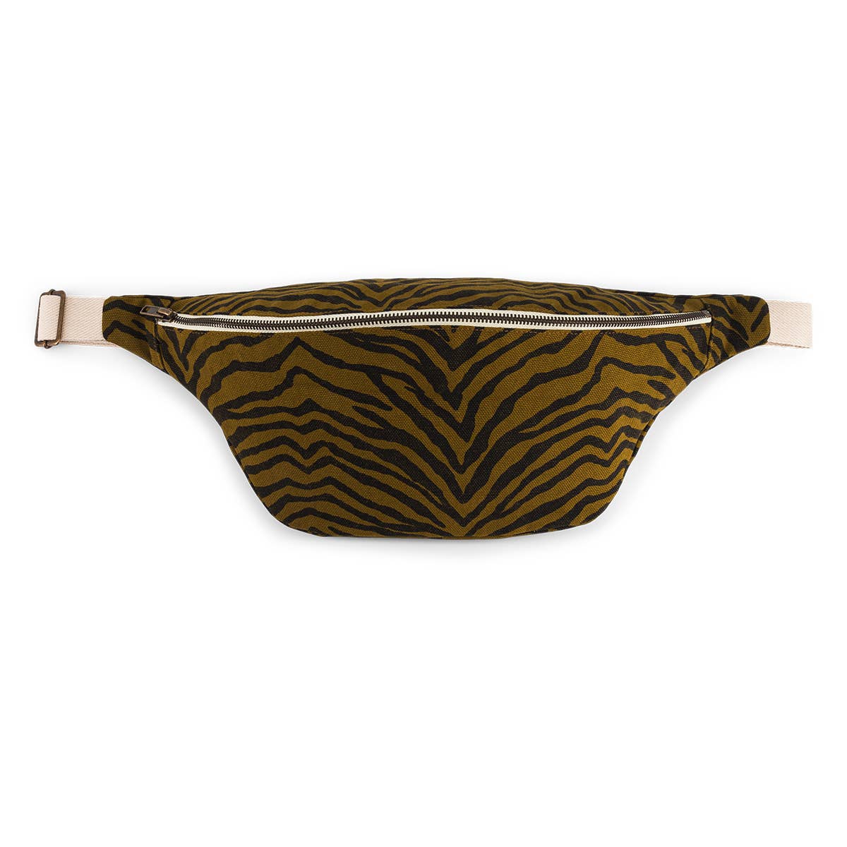 WOMEN BUM BAG ZEBROU TAPENADE: TAPENADE / ZEBROU