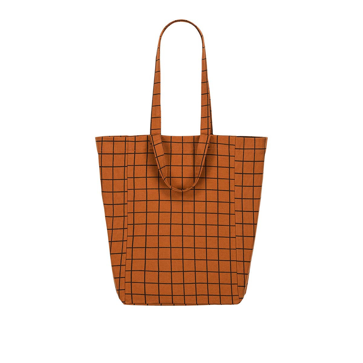 ELISABETH TOTE BAG CHECK GINGER