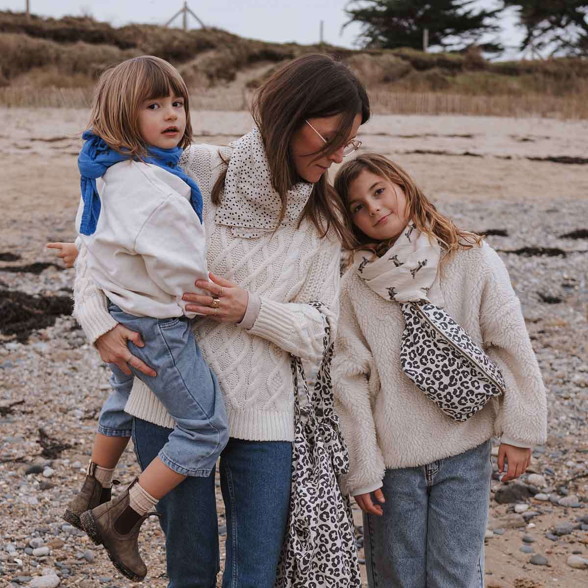 WOMEN BUM BAG GRAOU GREIGE: Graou