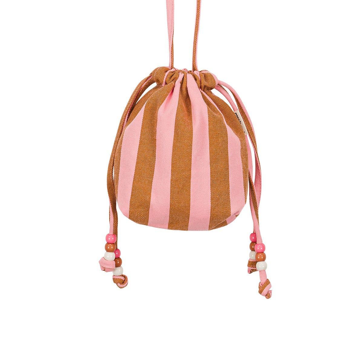 BILLIE BAG STRIPES STRAWBERRY / CARAMEL