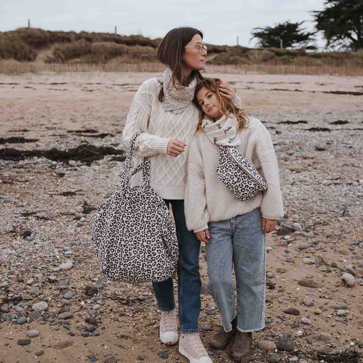 WOMEN BUM BAG GRAOU GREIGE: Graou