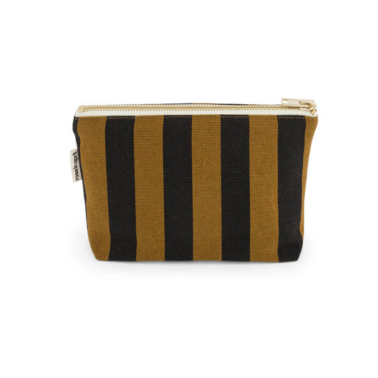 POUCH SOFIA STRIPES CUMIN: CUMIN / BLACK / STRIPES