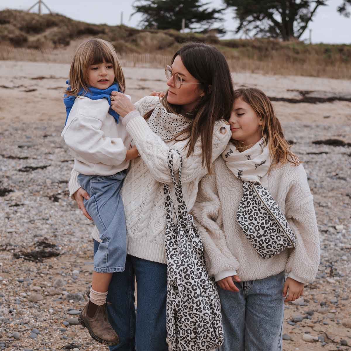 WOMEN BUM BAG GRAOU GREIGE: Graou