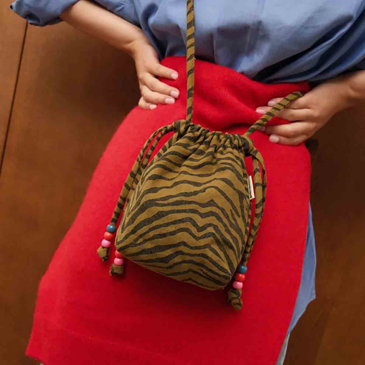 BILLIE BAG ZEBRA OLIVE
