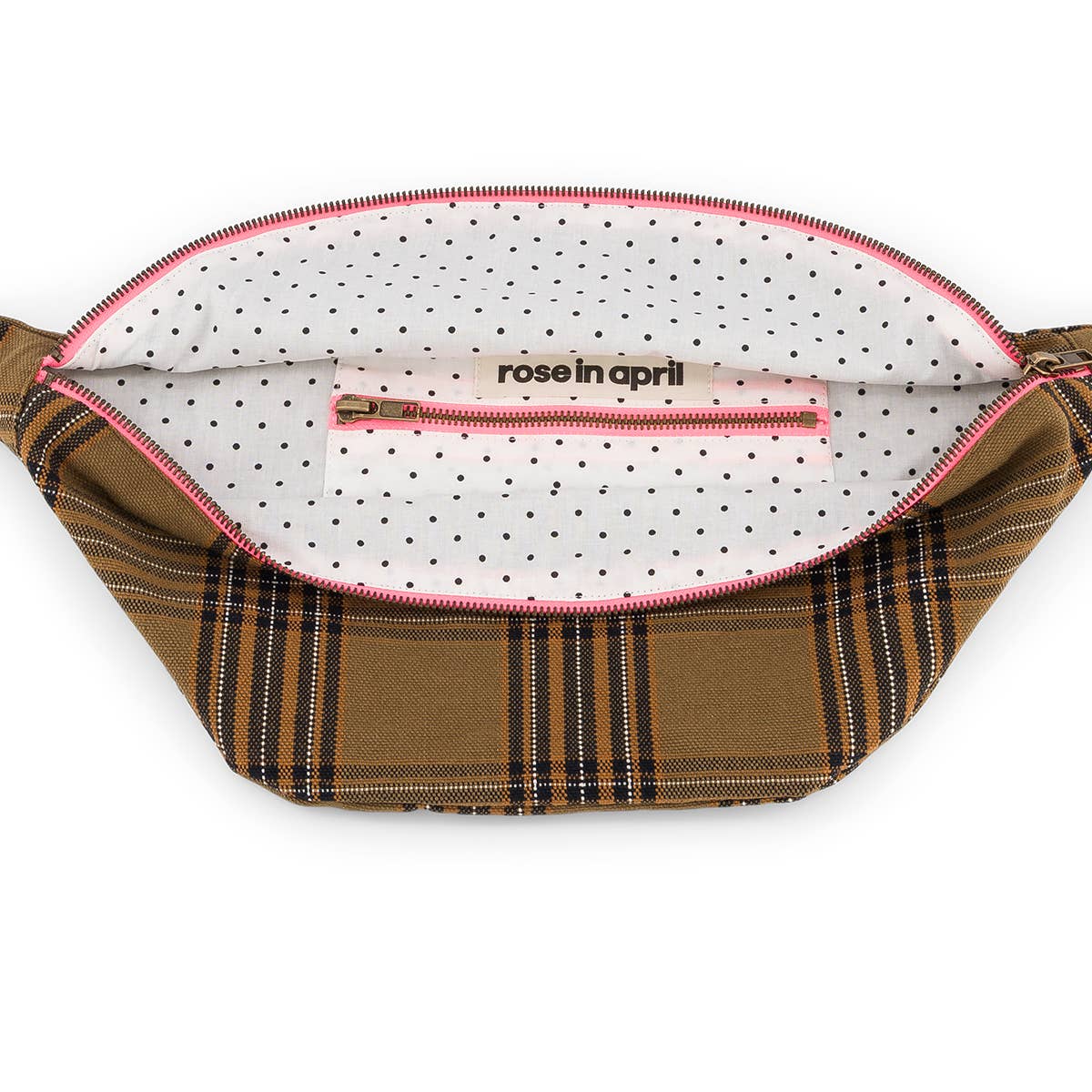 WOMEN BUM BAG TARTAN