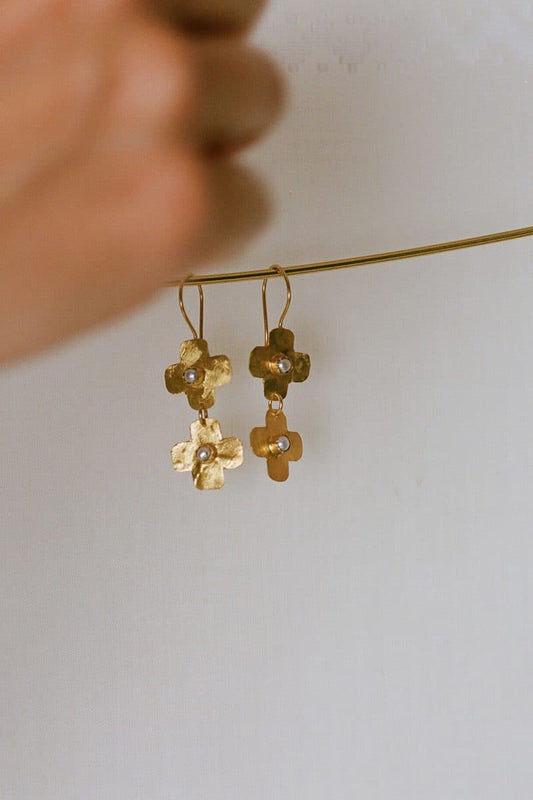 Apres Ski Jour Gold Earrings