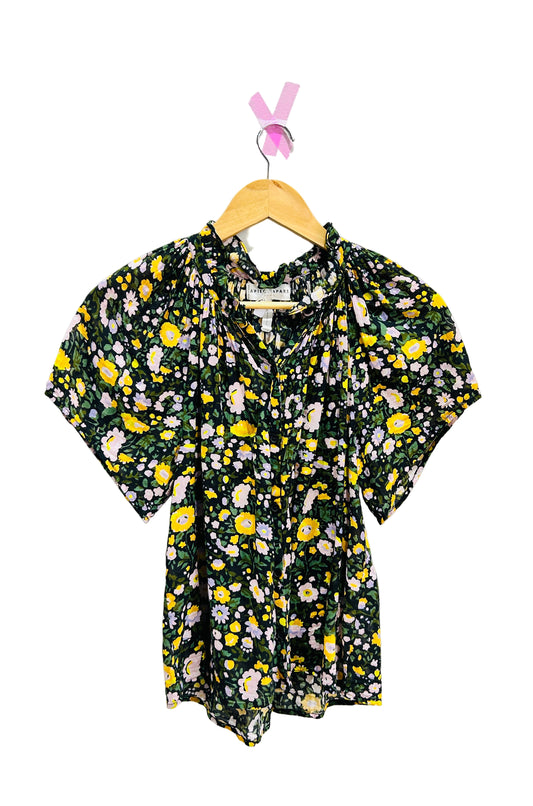 A Piece Apart Floral Cotton Voile Top Size 0