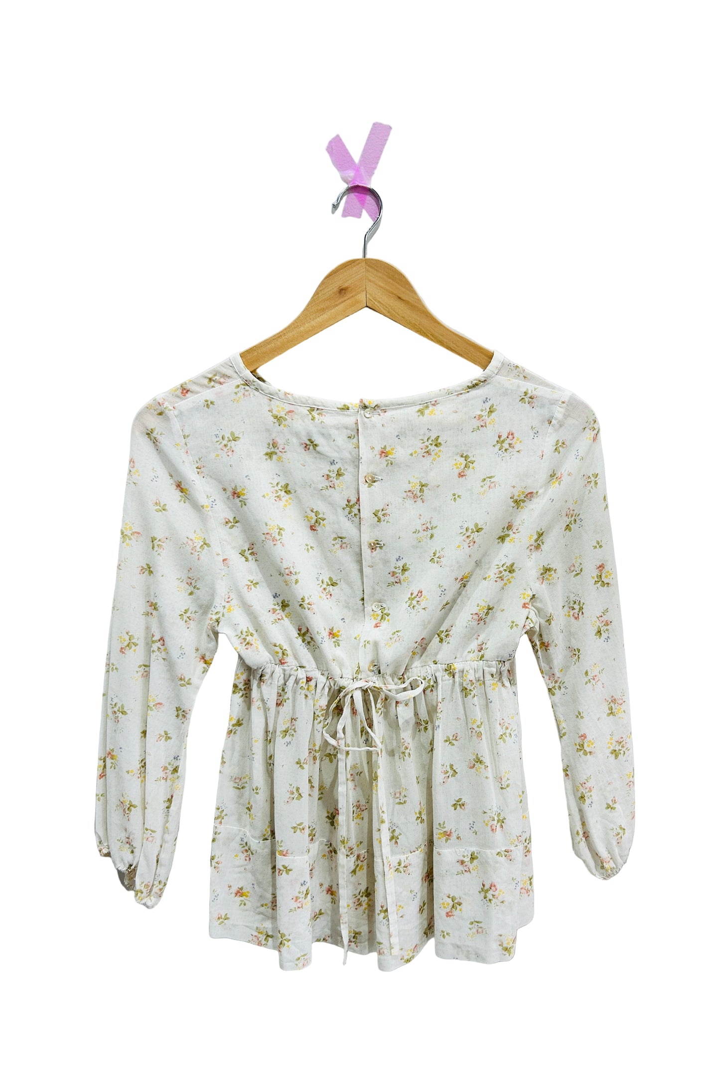 Noro Paris Floral Cotton Top Size 38