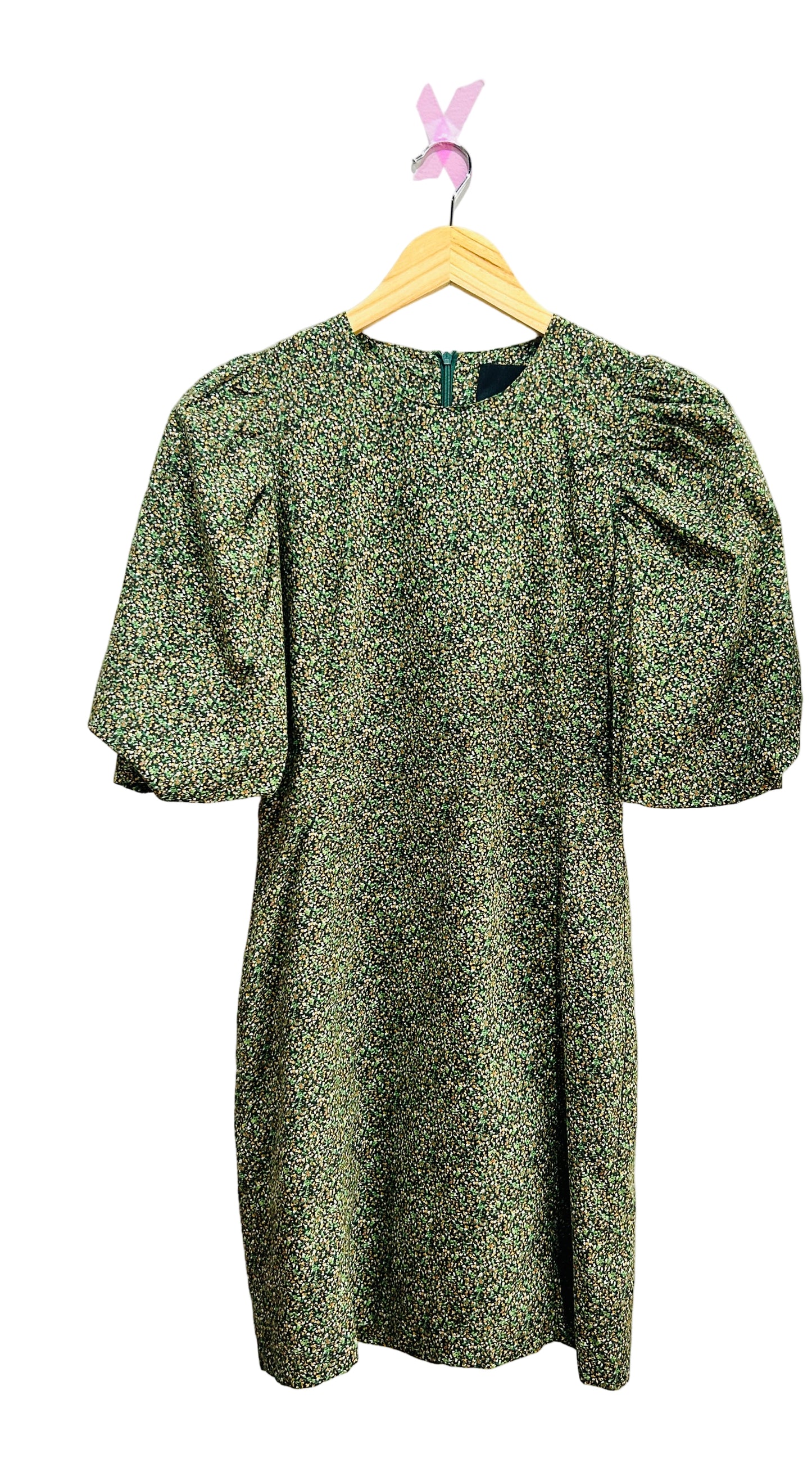 Birgitte Herskind Green Liberty Print Dress Size 34