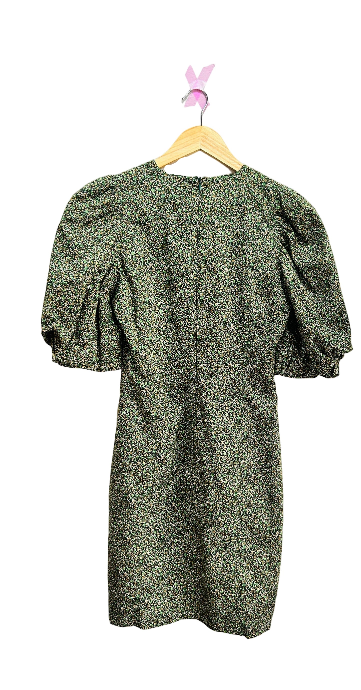 Birgitte Herskind Green Liberty Print Dress Size 34