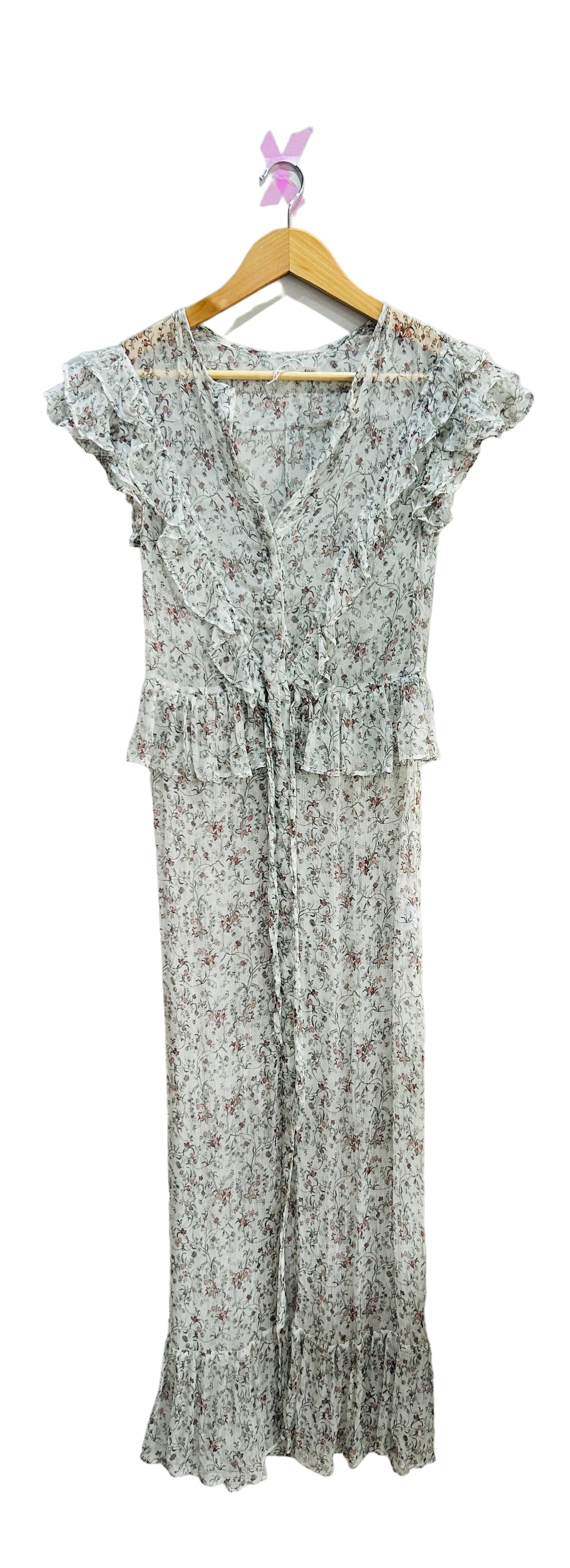 Sir Floral Silk Dress Size 1