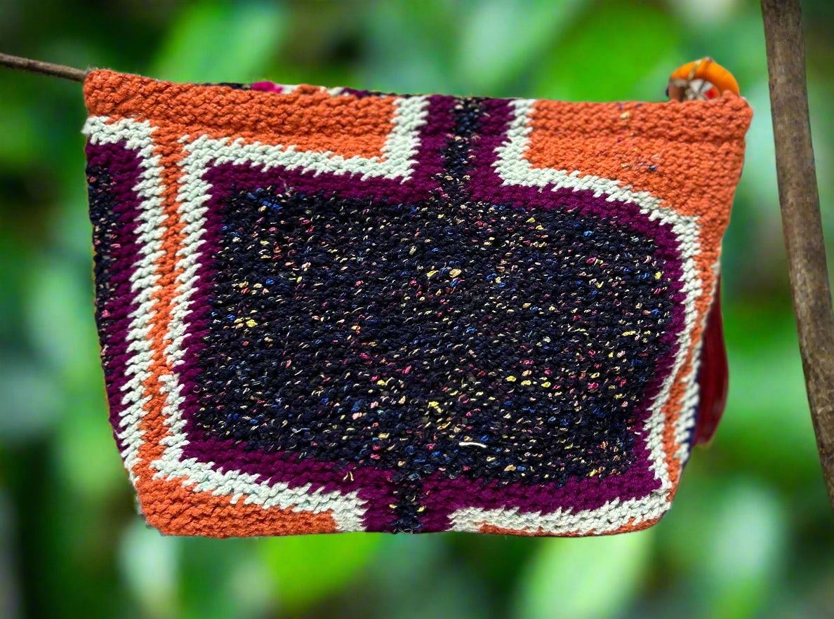 Tama Jackson Bilum Clutch with Tassel