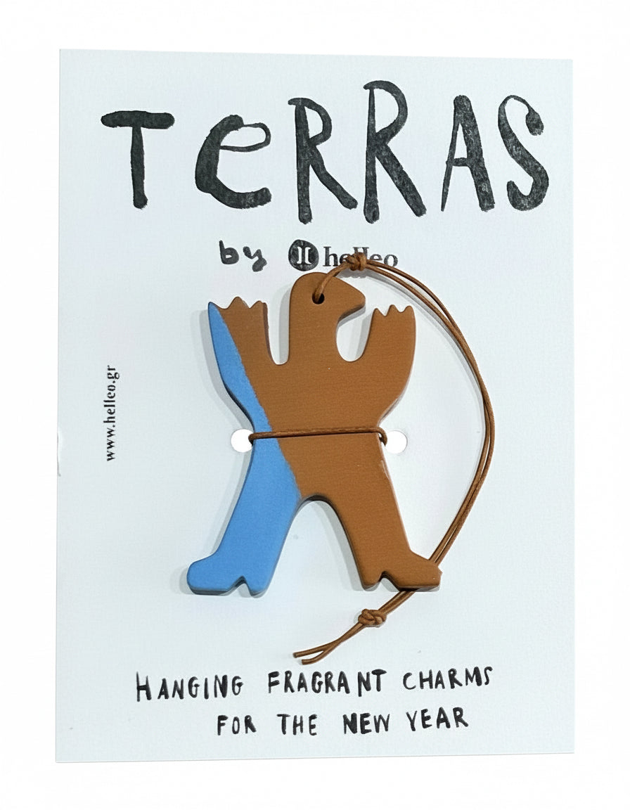 Helleo Soap Terras  Hanging Fragrant Charm Sky Blue