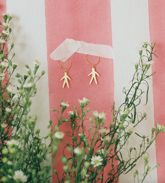 Apres Ski Amon Gold Earrings