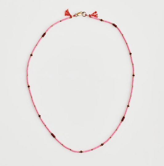 Athena & Co Ete Rose Fine Bead Necklace