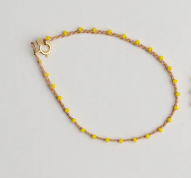 Athena & Co Yellow Pipi Bracelet
