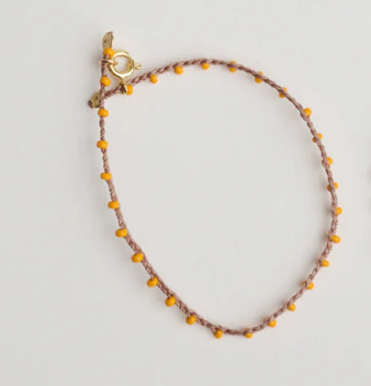 Athena & Co Orange Pipi Bracelet