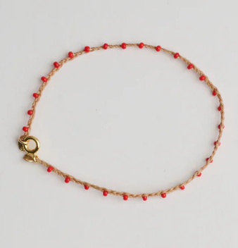 Athena & Co Red Pipi Bracelet
