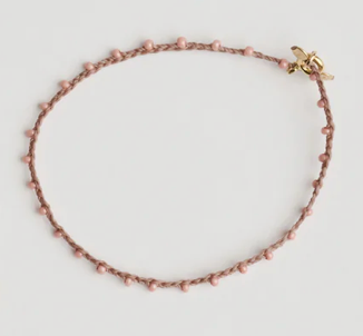 Athena & Co Dusty Pink Pipi Bracelet