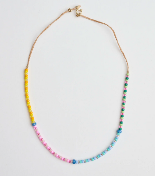 Athena & Co Multi Coral Reef Necklace