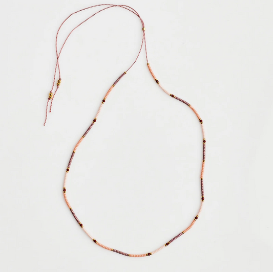 Athena & Co Dusty Pinks Necklace