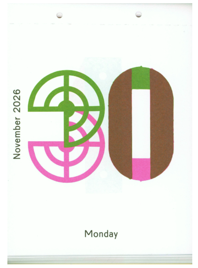 Karel Martens 2026 Calendar