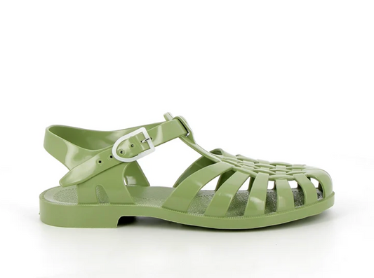 French Sun Sandals Olive