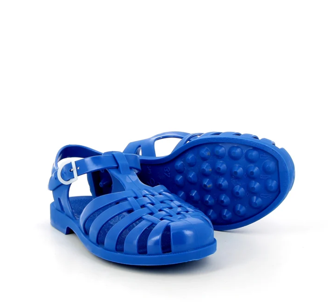 French Sun Sandals Royal Blue